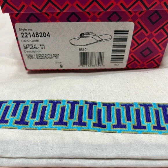 Tory Burch Thora 2 Snake Sandals - Picture 2 of 4